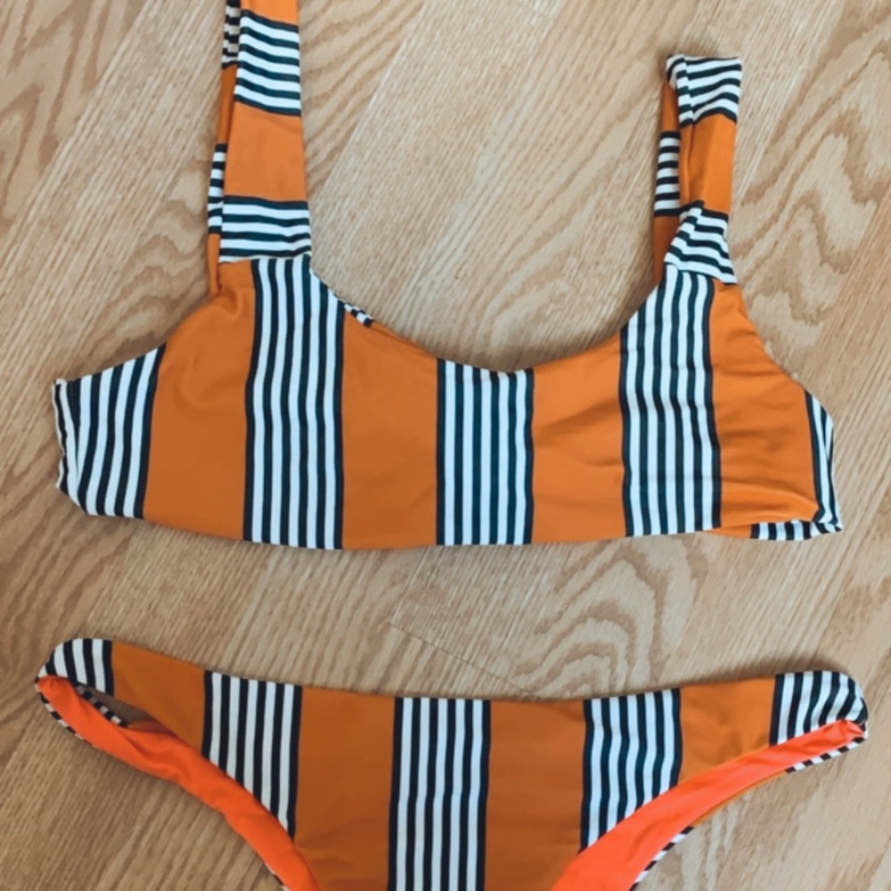 Striped Swimsuit